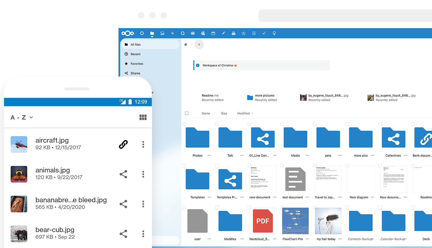 nextcloud-hub-files-25-preview