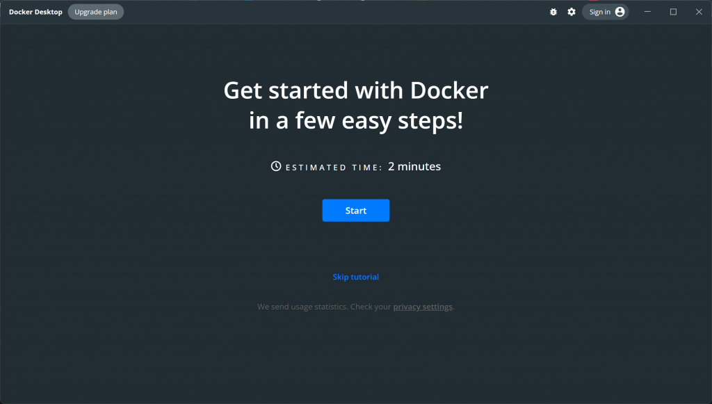 Instalación de Docker Desktop