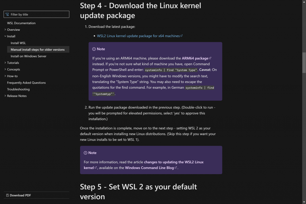 Download Linux kernel