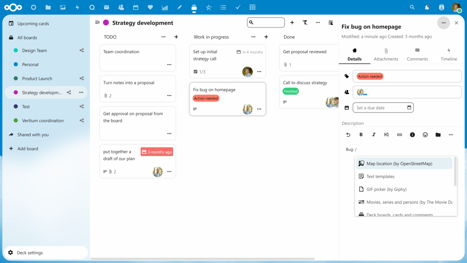 Generic UI discussion.. three dots menu - 🏷️ General - Nextcloud  community