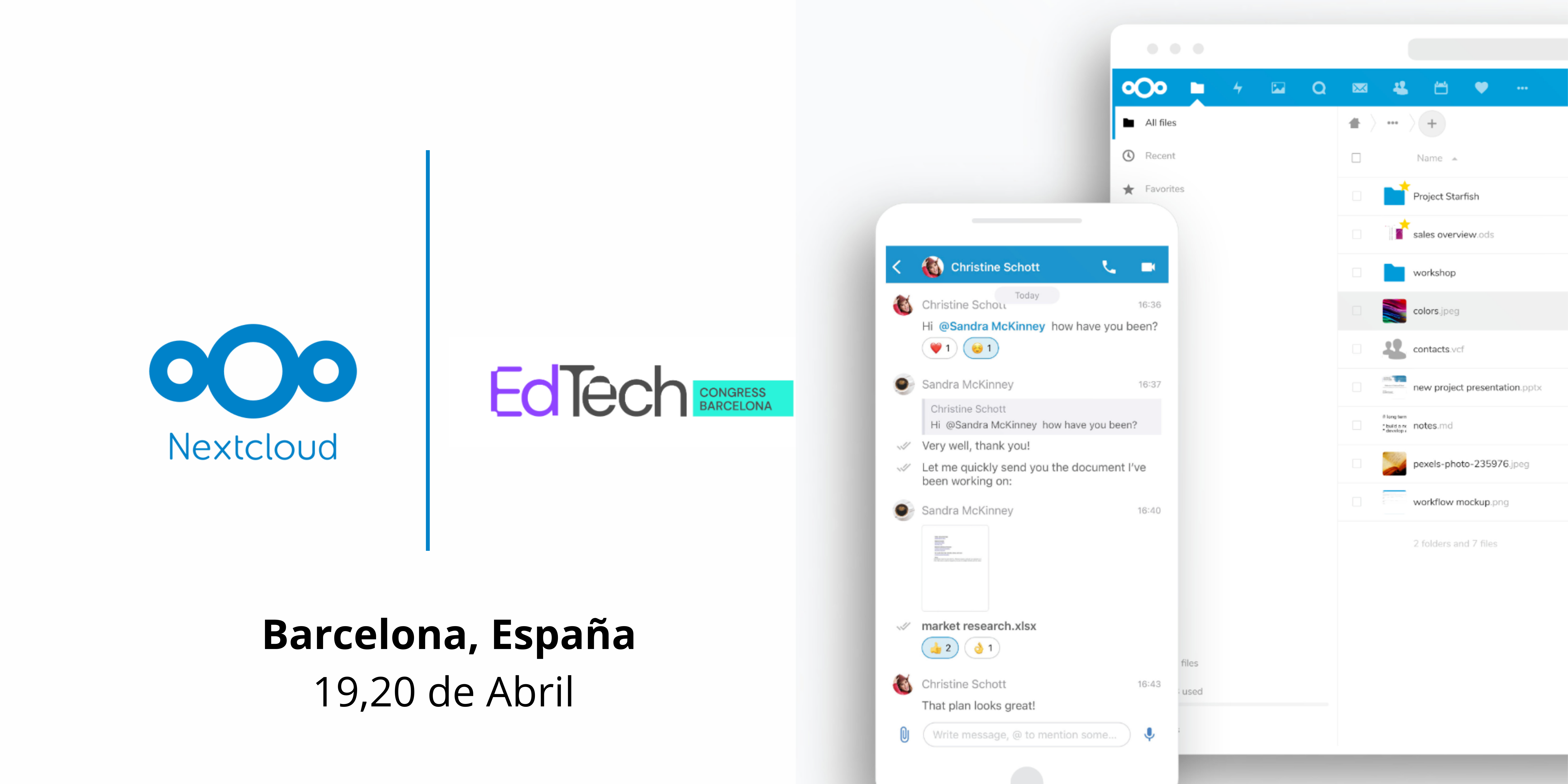 Nextcloud at EdTech