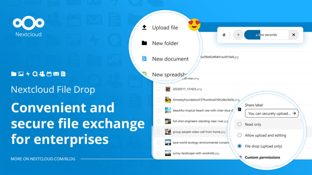 File Drop – Convenient and secure file exchange for Enterprises