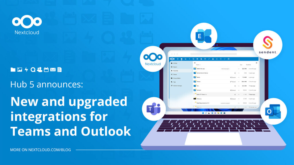 Hub 5 upgraded integrations for Teams and Outlook