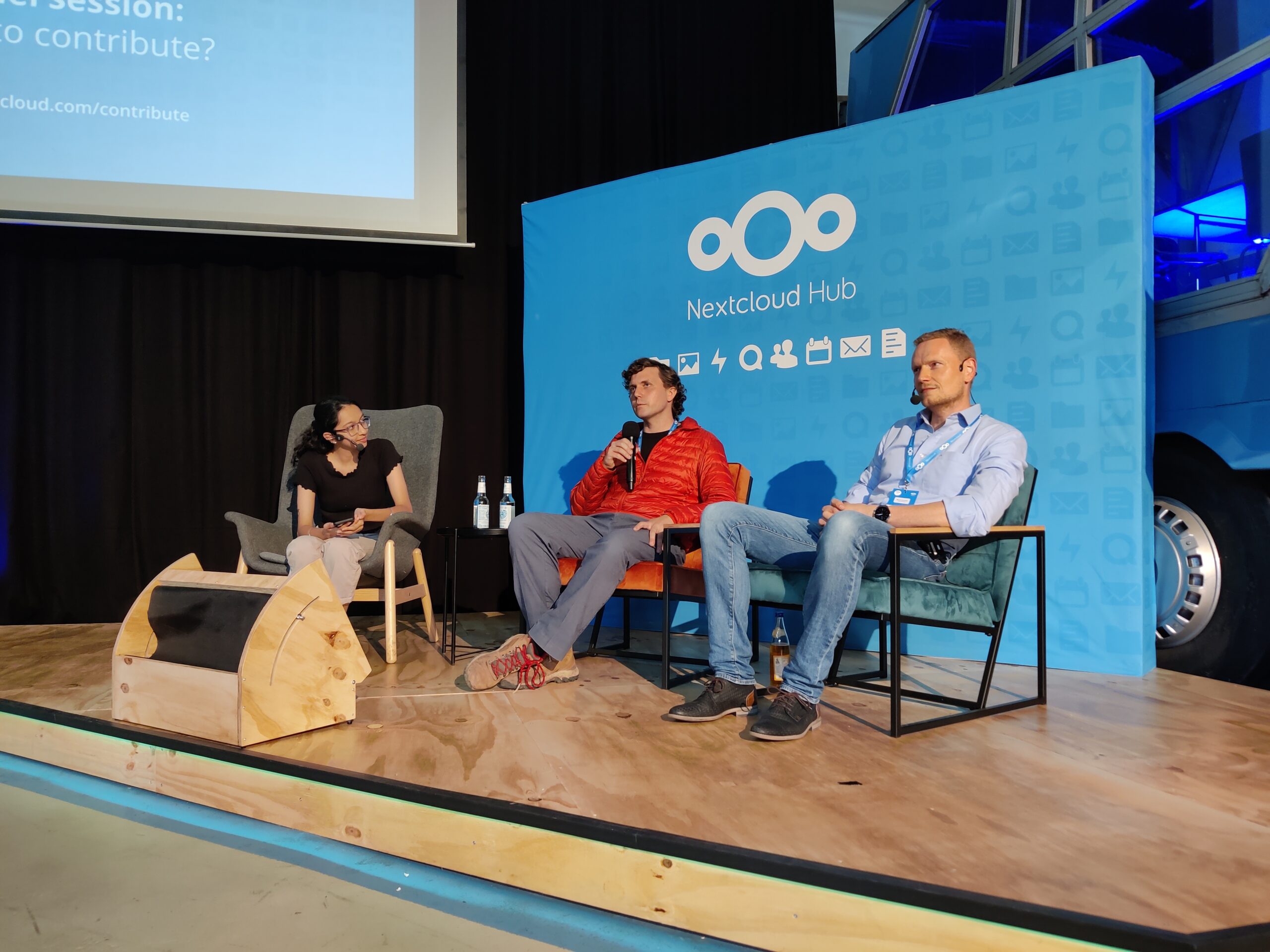 Sessione del panel Nextcloud conf giorno 2