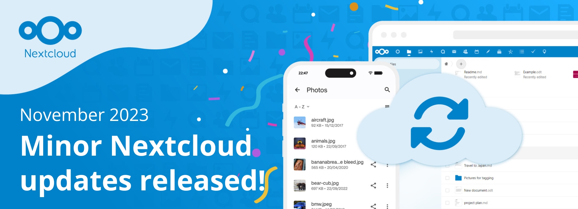 Nextcloud minor release update november 2023