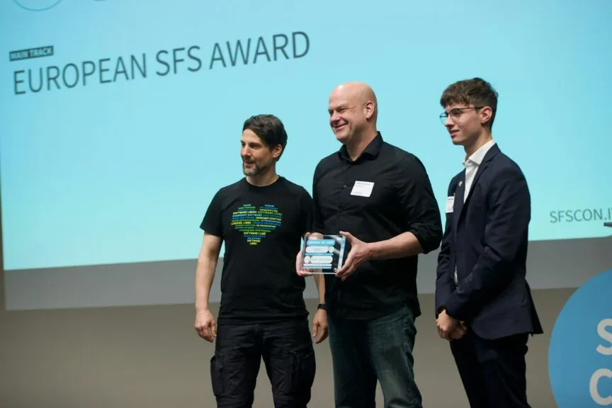 Nextcloud wins the European SFS award